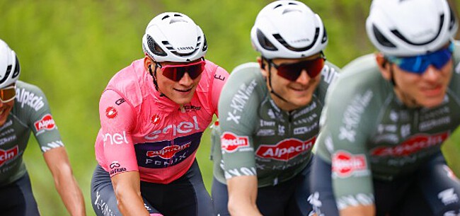 Giro-organisatie in de wolken met Van der Poel