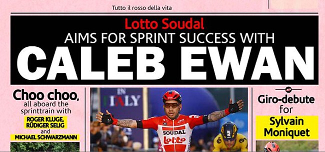 Lotto-Soudal maakt selectie Giro in stijl bekend