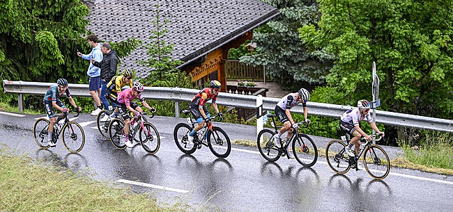 Grote Vuelta-concurrent Evenepoel komt met schrik vrij na pijnlijke valpartij