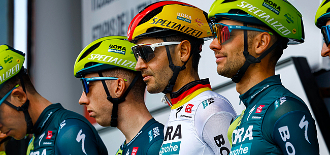 Renner Bora-Hansgrohe start oorlog vlak voor Giro-start