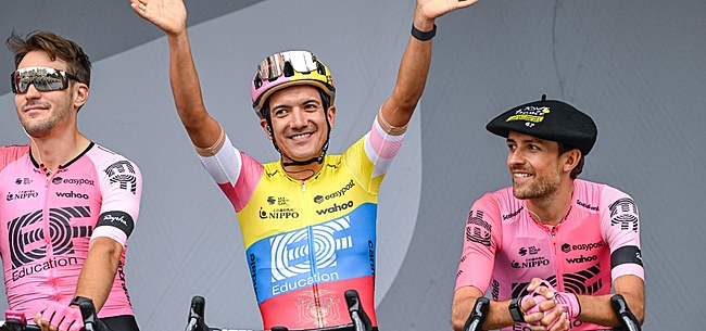 Carapaz wint op monsterlijke klim in Ronde van Colombia