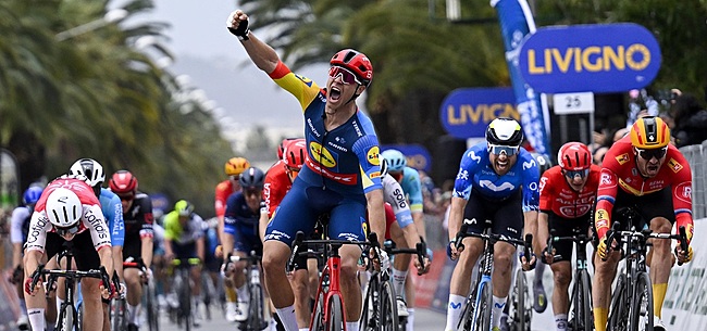 Milan wint kleurrijke etappe in Giro d'Italia, Girmay valt uit na crash