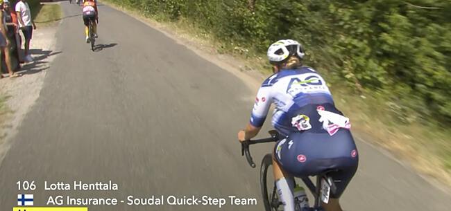 Quick-Step ploegleider én renster uit koers gezet in Tour de France Femmes