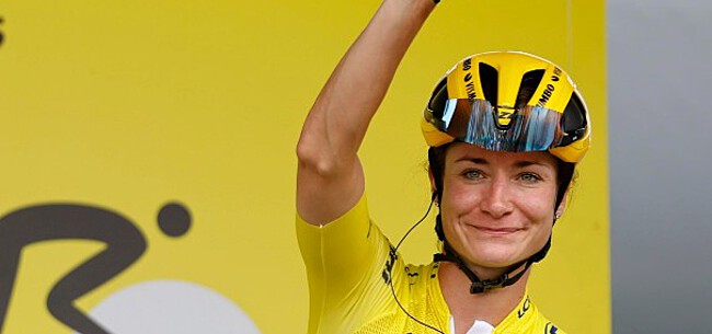 Marianne Vos zet gele trui wat extra glans bij en pakt zesde etappe in de Tour
