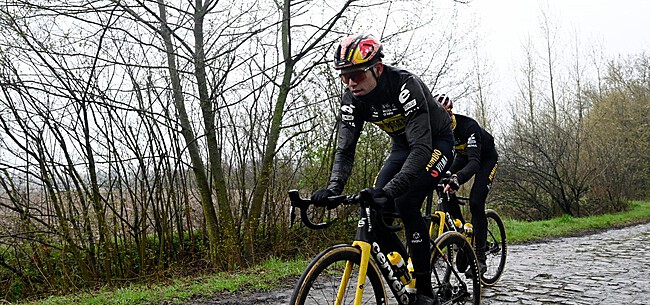 Van Aert komt met teleurstellende update richting Parijs-Roubaix