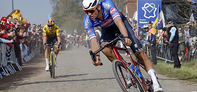 Opvallend: Mathieu van der Poel won Parijs Roubaix met gepersonaliseerd snufje