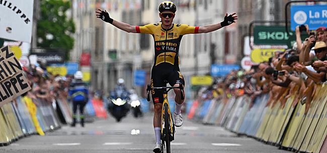 Vingegaard maakt indruk met dubbelslag in vijfde etappe Dauphiné