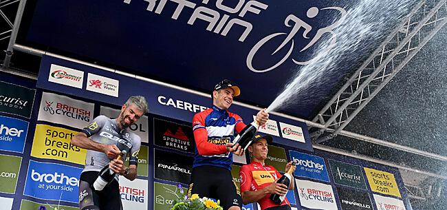 Van Aert wint Tour of Britain, maar Rodriguez pakt slotetappe